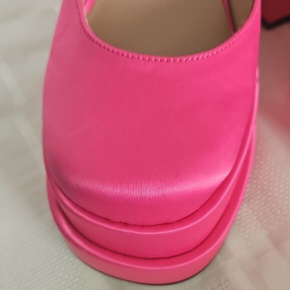 Steve Madden Pink Tamy Platform Heels - Picture 15 of 16